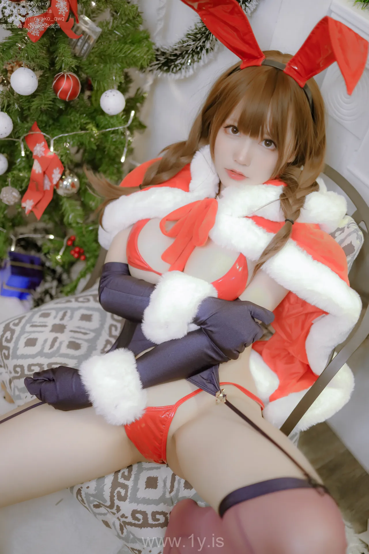 Nyako喵子 NO.061 Vol.28 Christmas Bunny